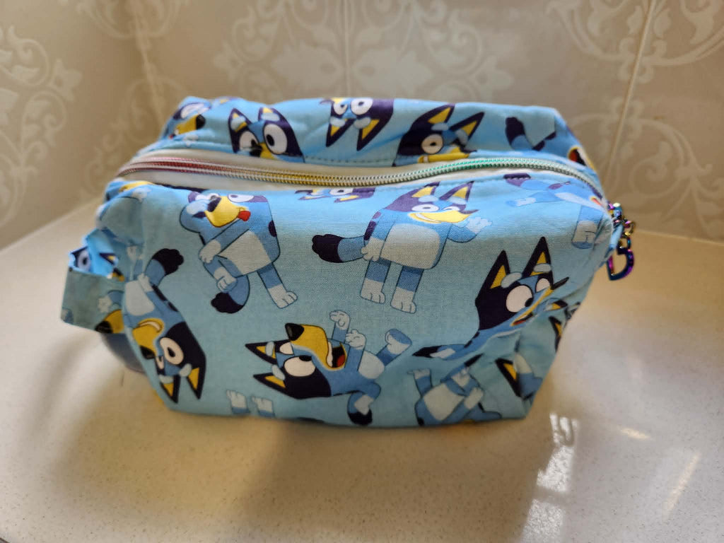 Blue Puppy Family Wet Bag