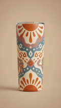 Acrylic Tumbler with Boho Florals