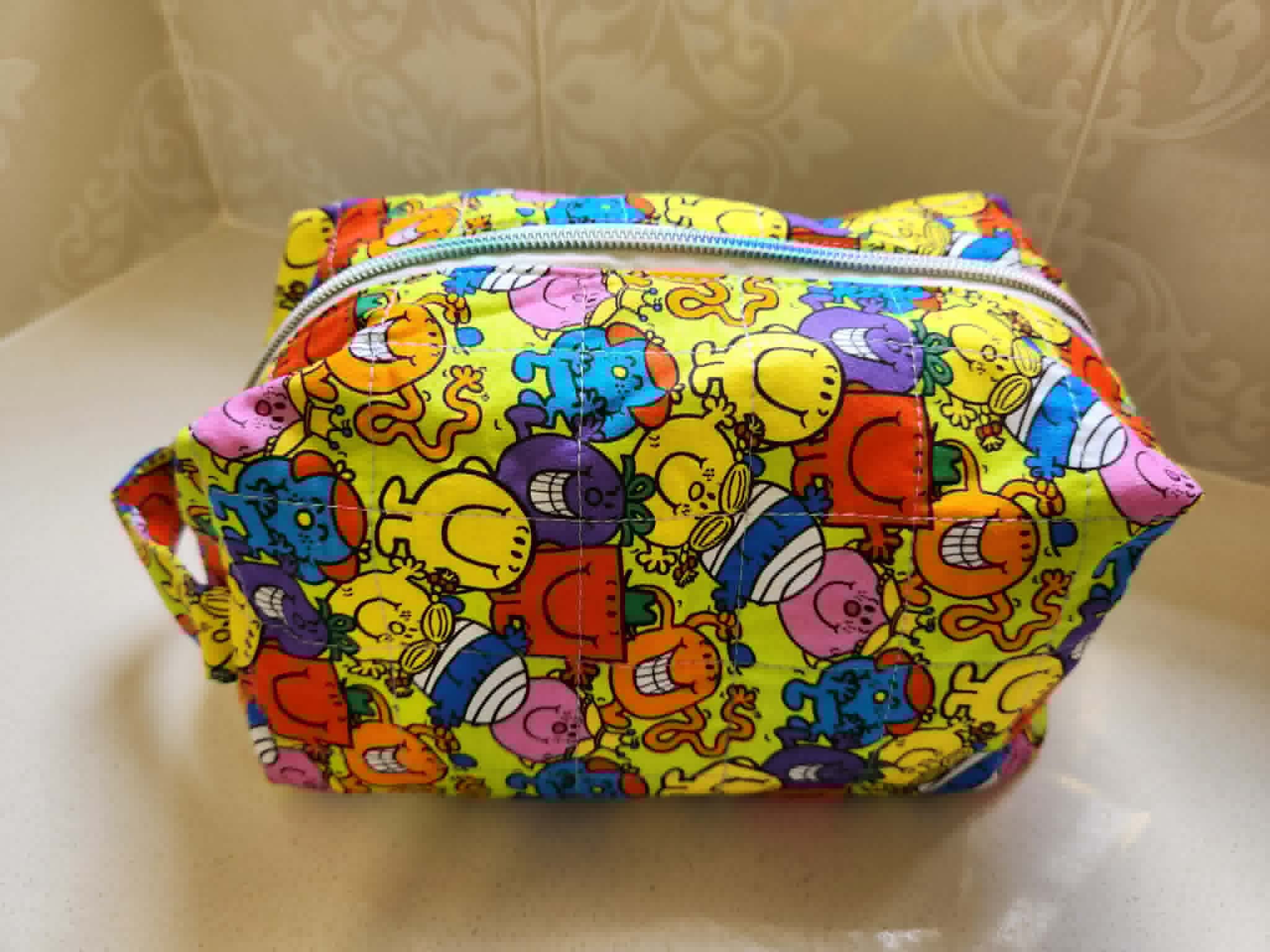 Bright & Cheerful Characters Wet  wipes Bag