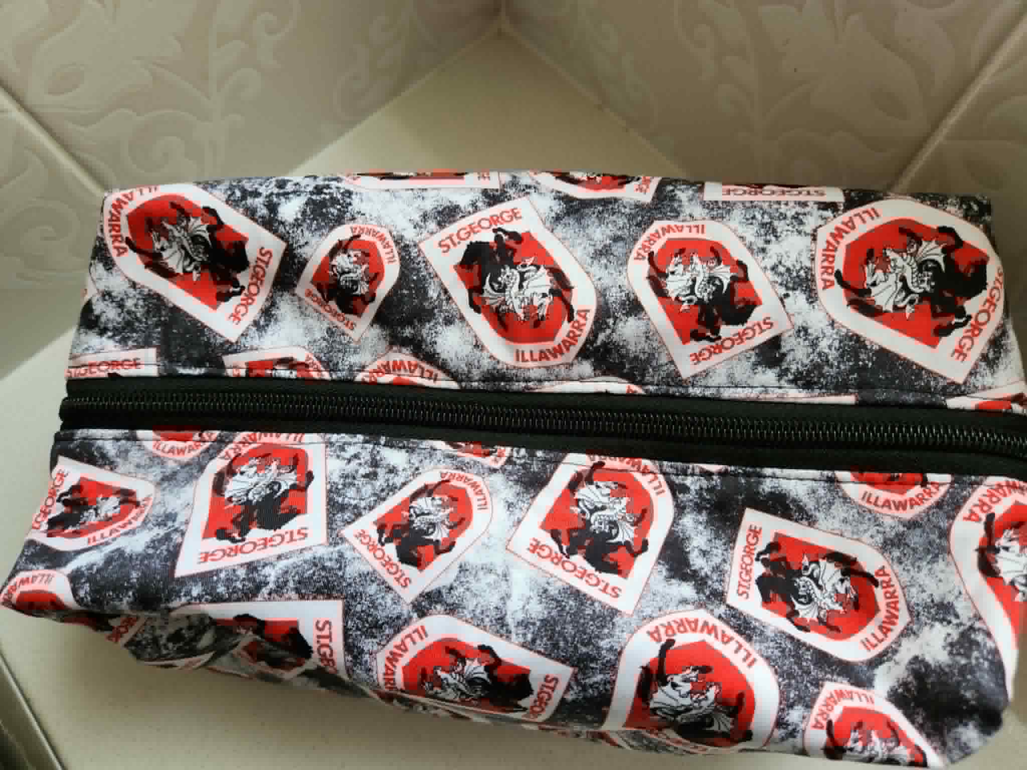 Red Dragon Shield Cosmetic & Toiletry Bag