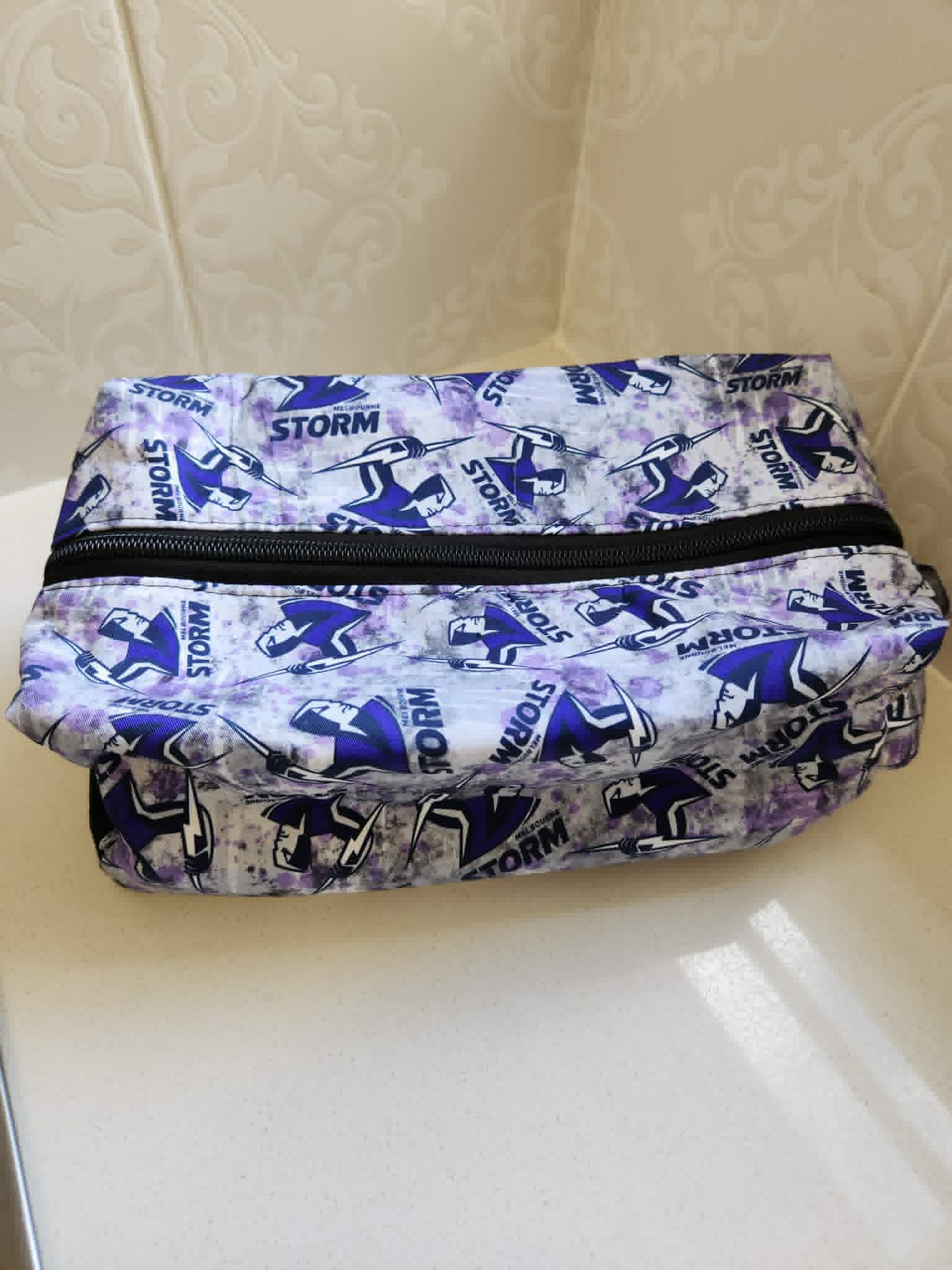 Purple Storm Strike Cosmetic & Toiletry Bag