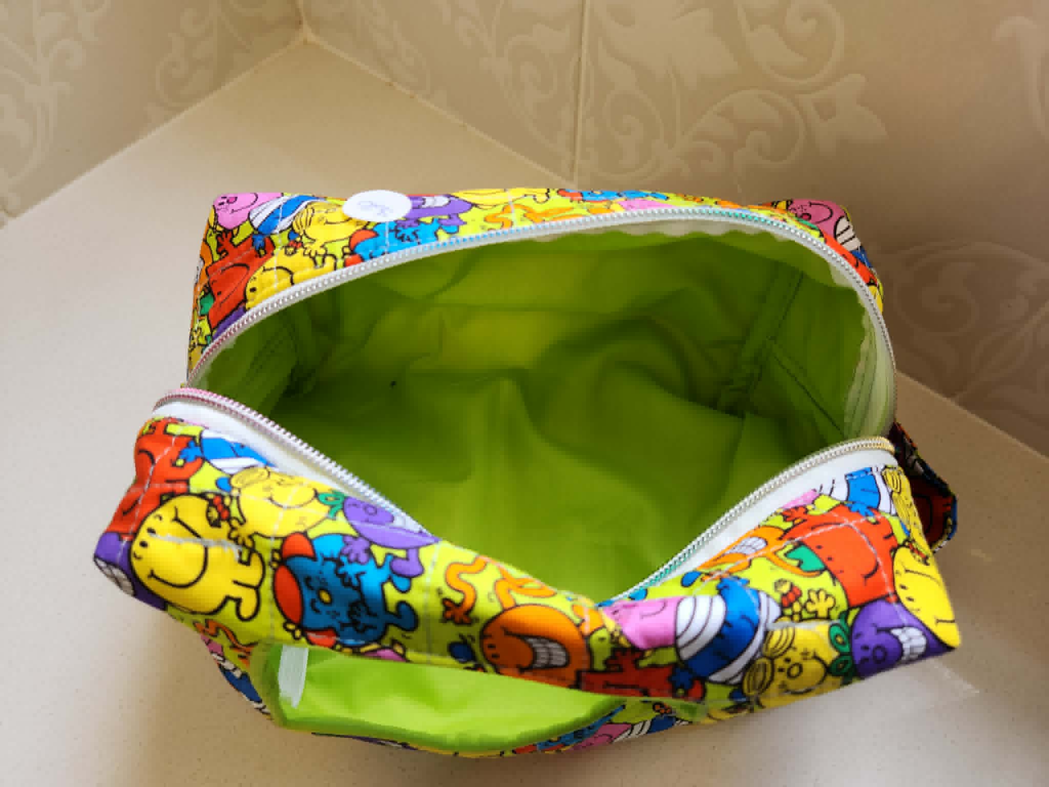 Bright & Cheerful Characters Wet  wipes Bag