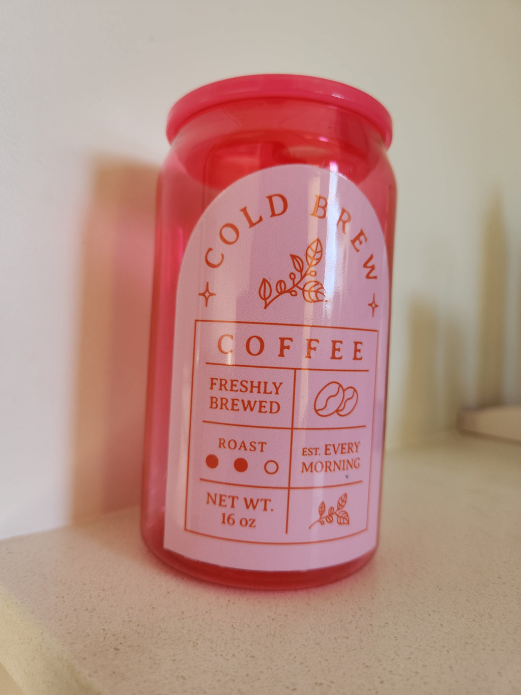 Cold  drinks arcylic libby – 16oz